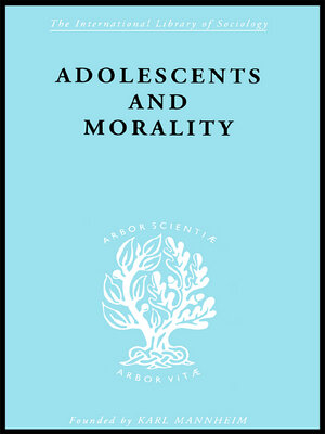 cover image of Adolescents and Morality